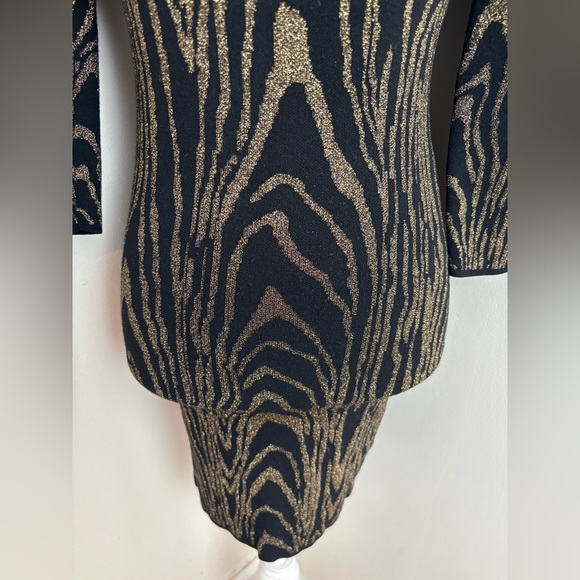 A.L.C. Ziggy Metallic Jacquard Mini Dress Size Small Retails for $395 - Picture 12 of 13